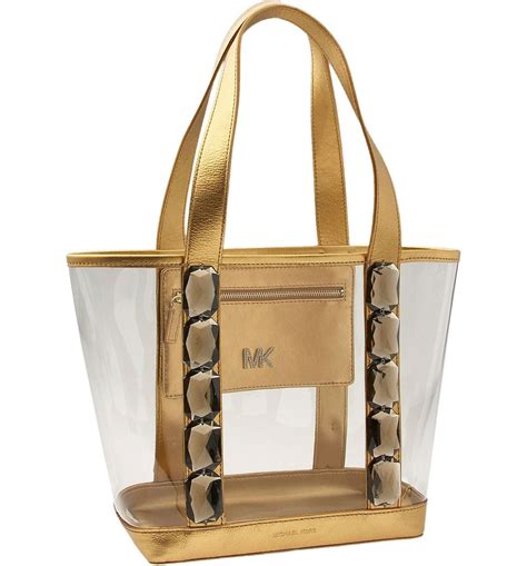 michael kors clear tote bags.